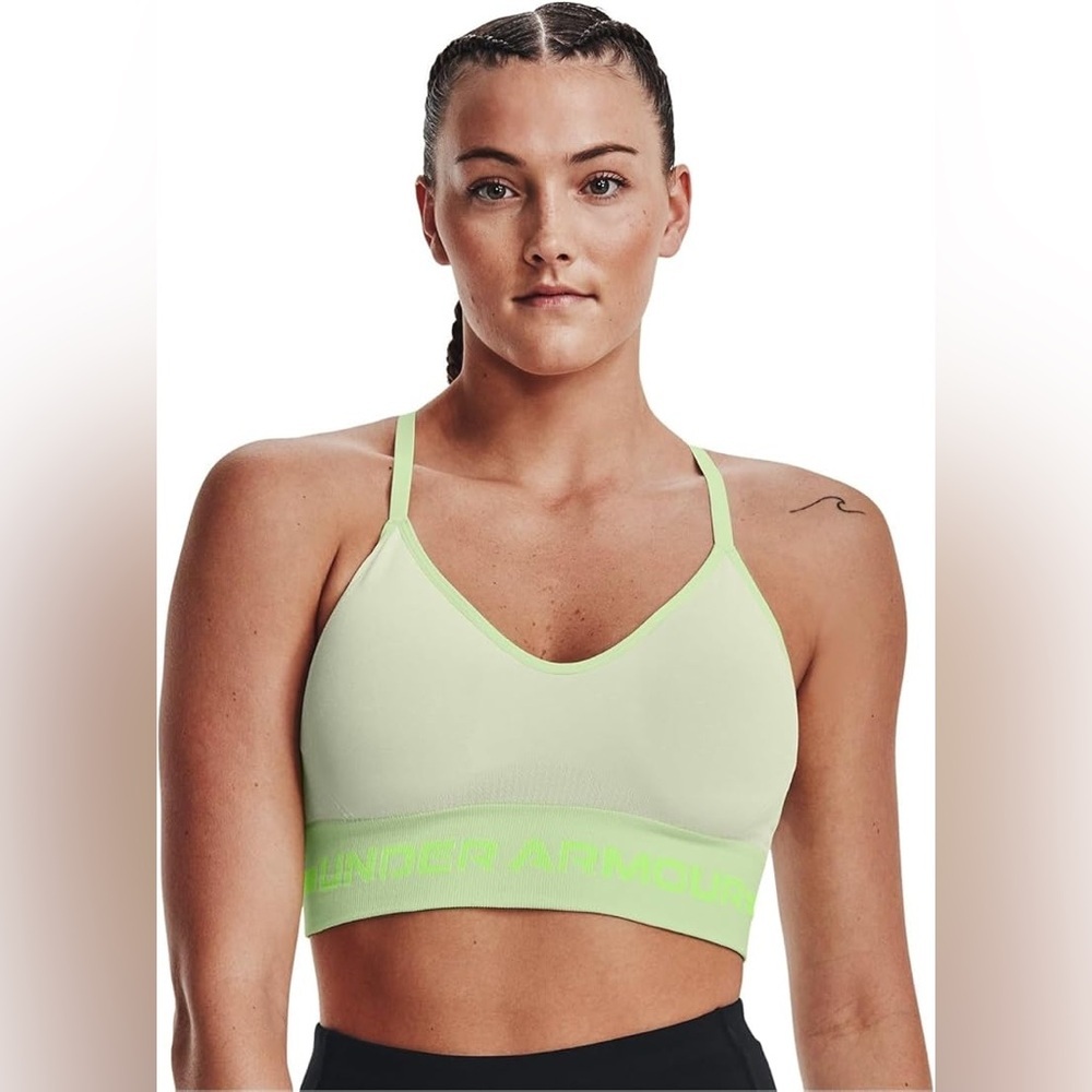 Under Armour Women's Lime Green Sports Bra